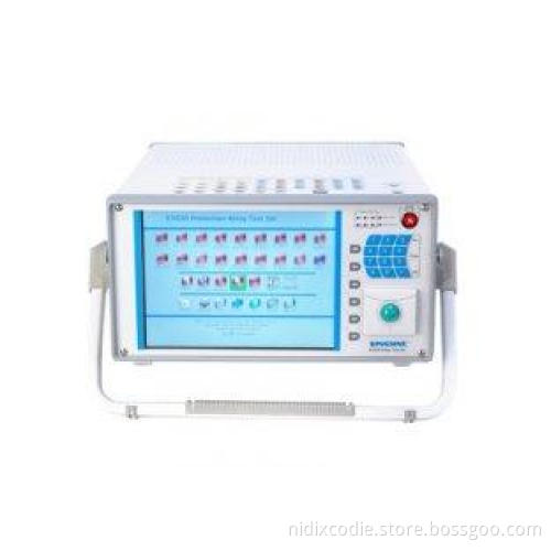 4 Phase AC Protection Relay Test Set , 10.4 Inch LCD Screen